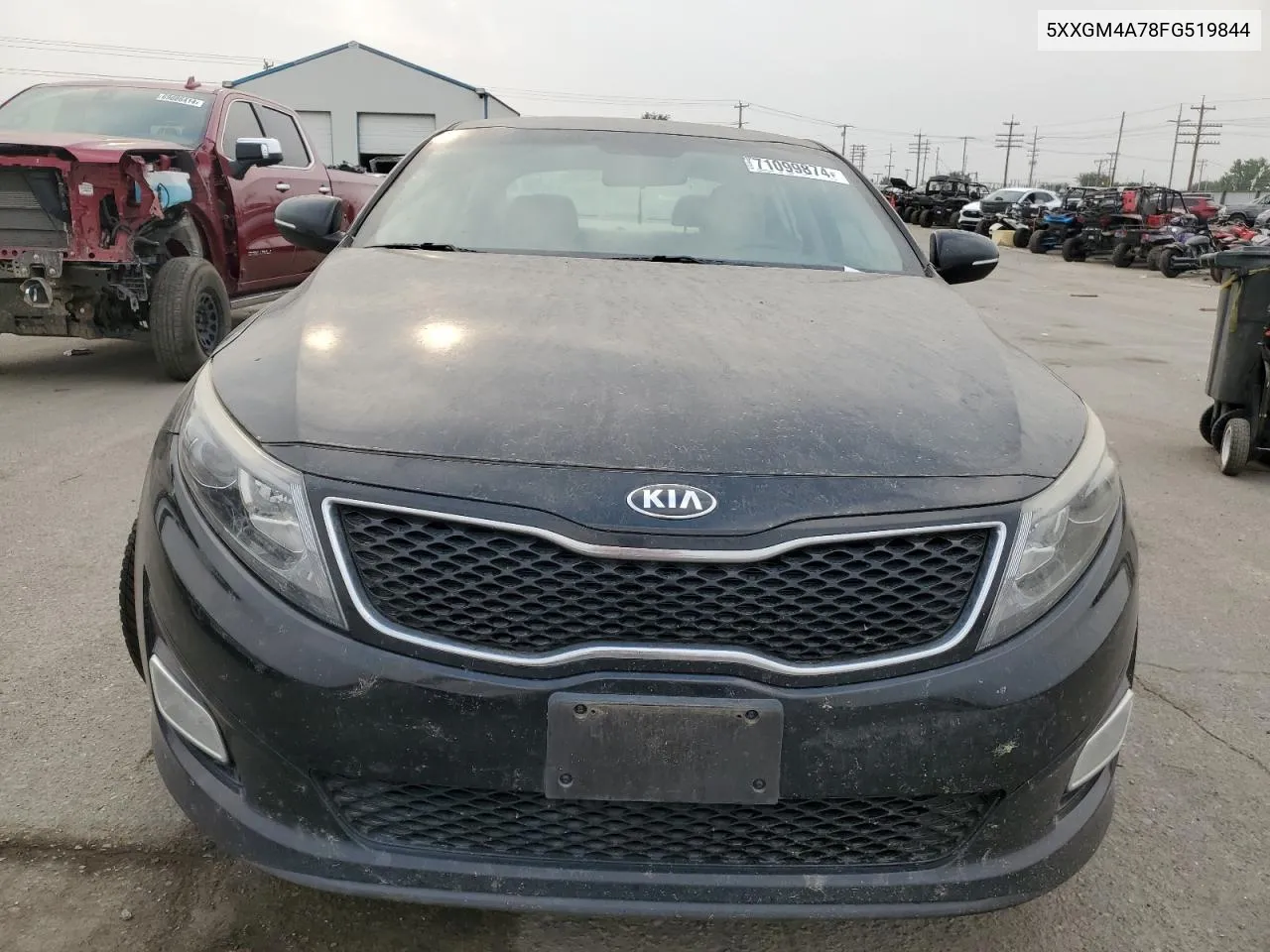 2015 Kia Optima Lx VIN: 5XXGM4A78FG519844 Lot: 71099874