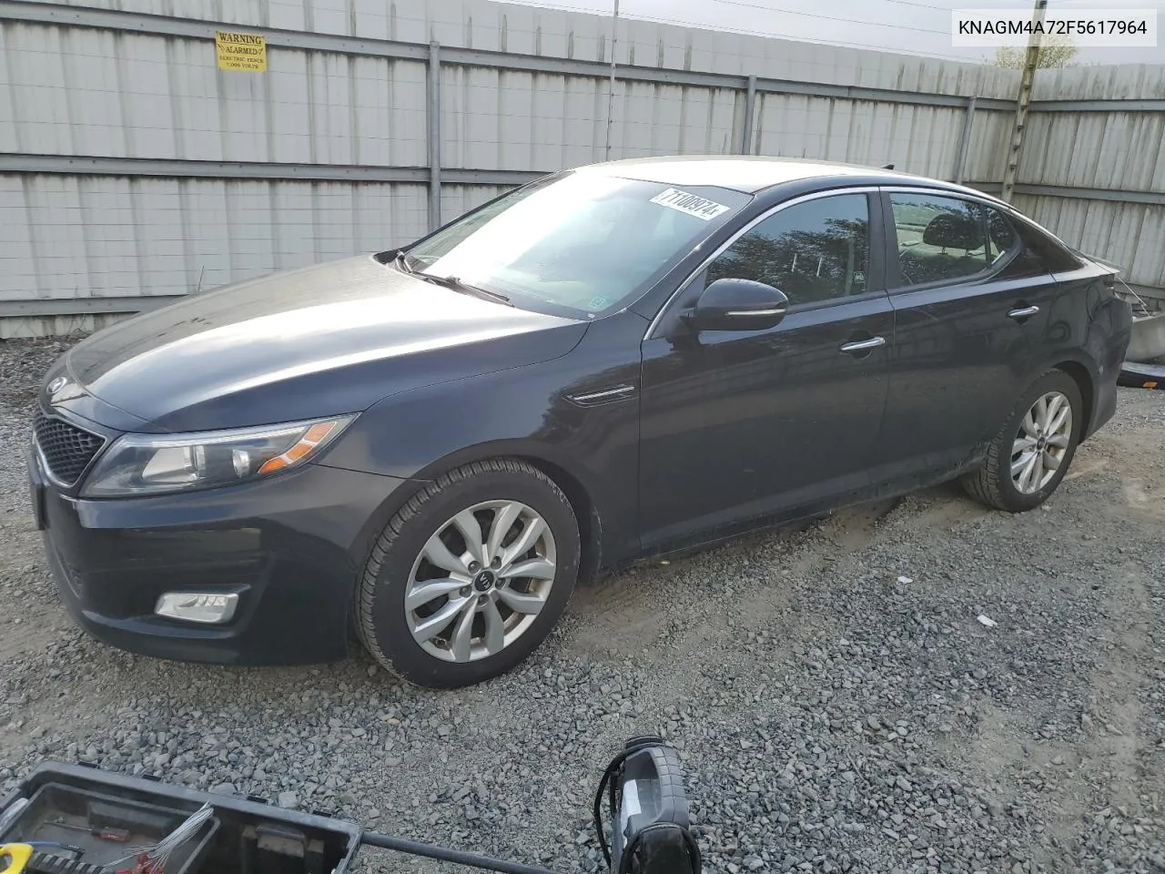 2015 Kia Optima Lx VIN: KNAGM4A72F5617964 Lot: 71100974