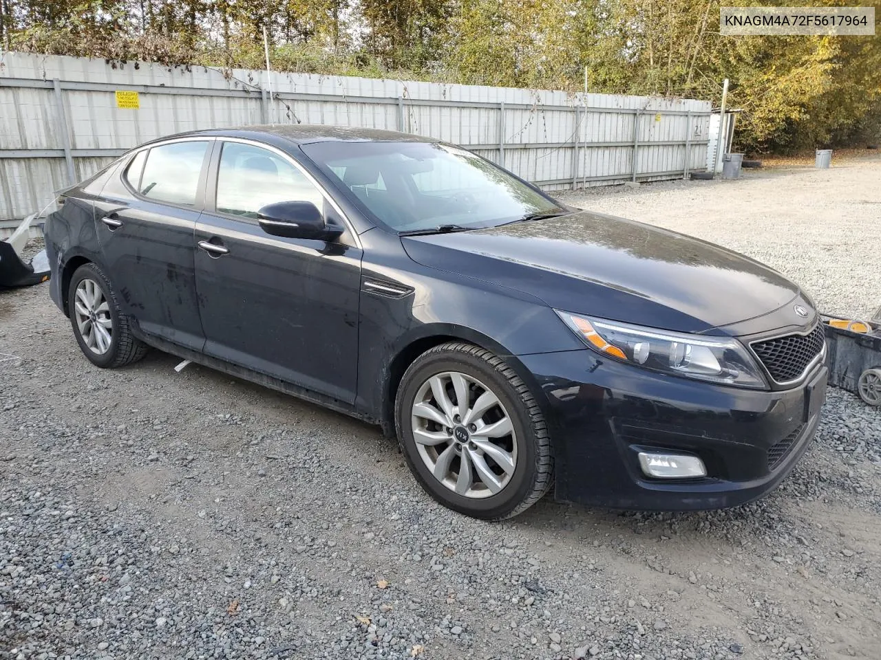 2015 Kia Optima Lx VIN: KNAGM4A72F5617964 Lot: 71100974