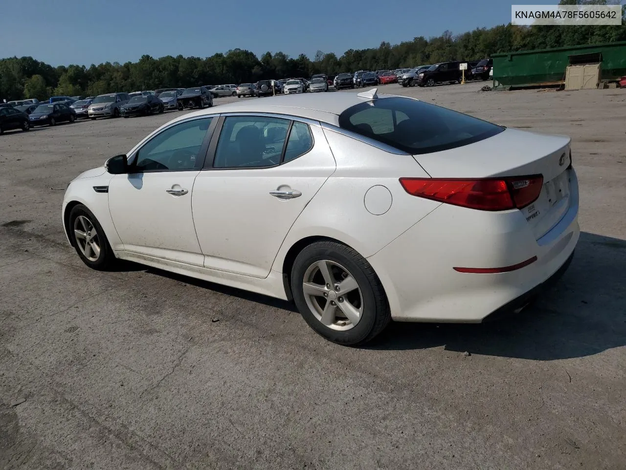 2015 Kia Optima Lx VIN: KNAGM4A78F5605642 Lot: 71175414