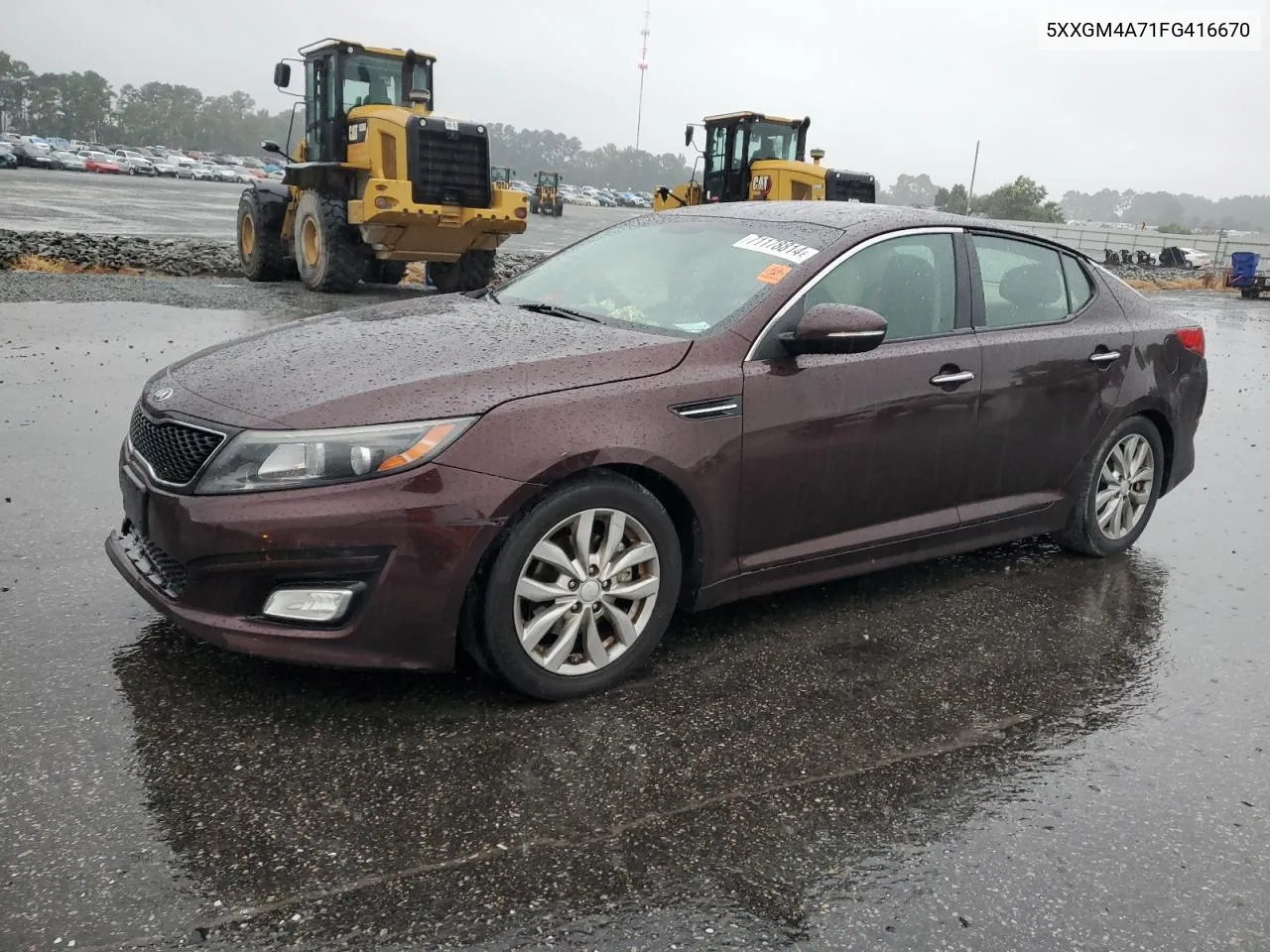 2015 Kia Optima Lx VIN: 5XXGM4A71FG416670 Lot: 71178814