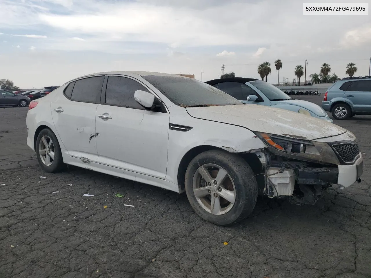 5XXGM4A72FG479695 2015 Kia Optima Lx