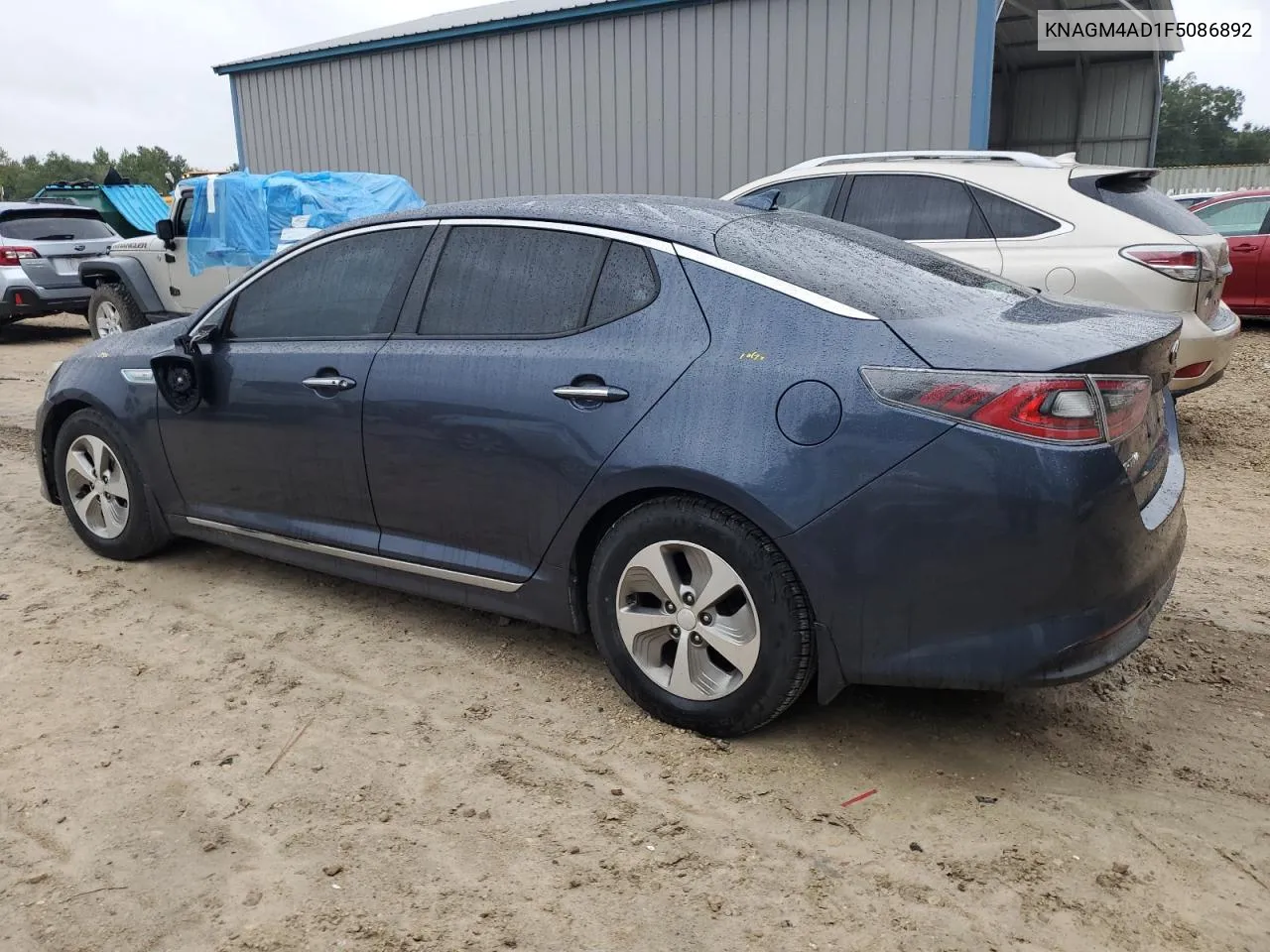 2015 Kia Optima Hybrid VIN: KNAGM4AD1F5086892 Lot: 71190384