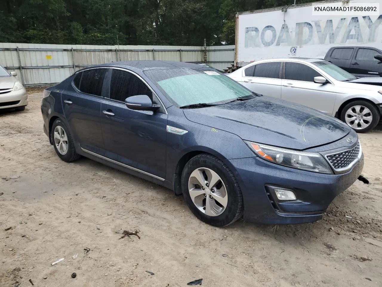 2015 Kia Optima Hybrid VIN: KNAGM4AD1F5086892 Lot: 71190384