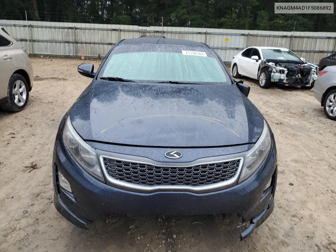 2015 Kia Optima Hybrid VIN: KNAGM4AD1F5086892 Lot: 71190384