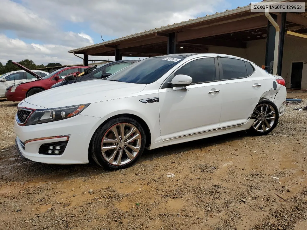 2015 Kia Optima Sx VIN: 5XXGR4A60FG429953 Lot: 71222974