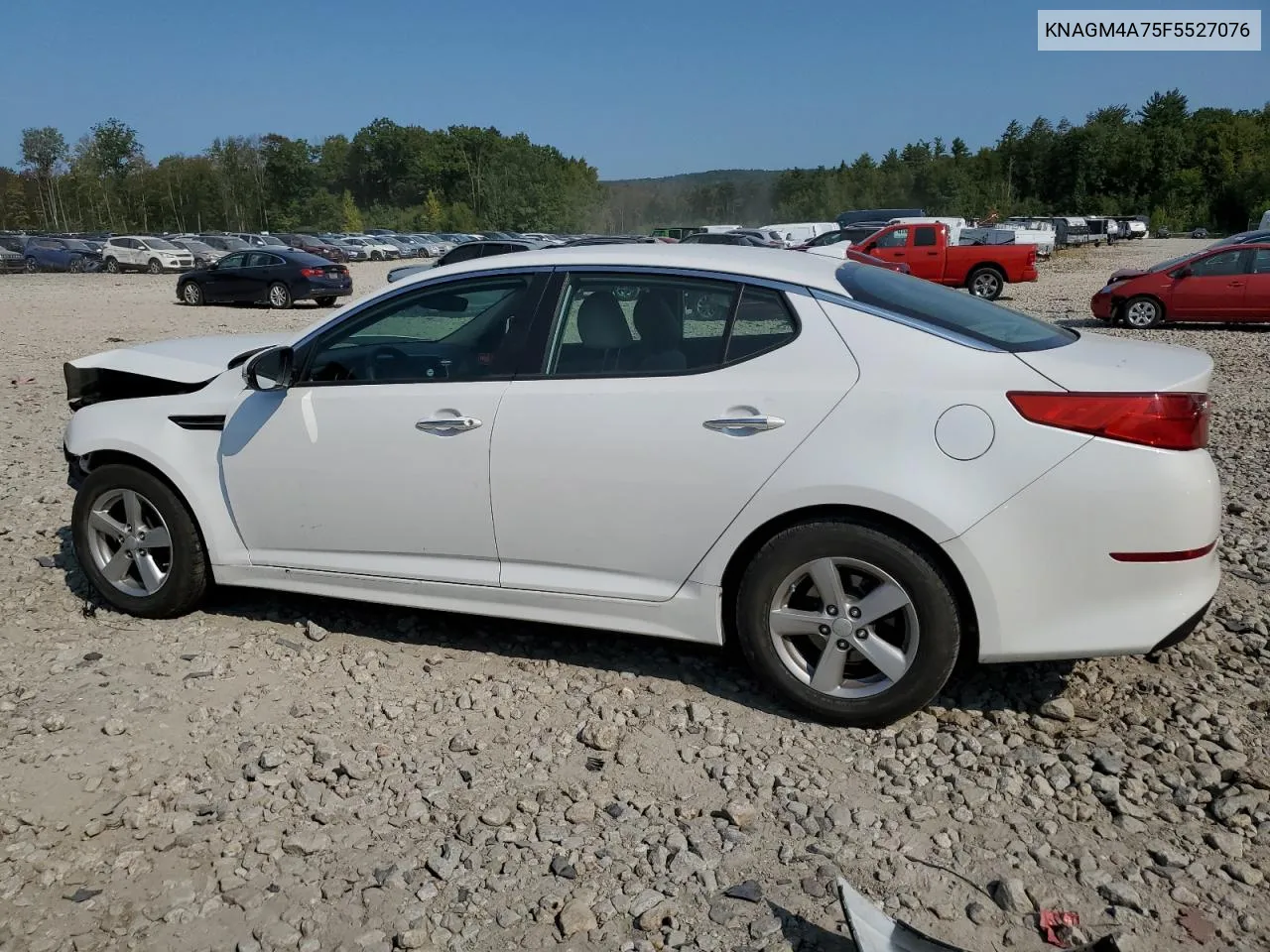 2015 Kia Optima Lx VIN: KNAGM4A75F5527076 Lot: 71236534