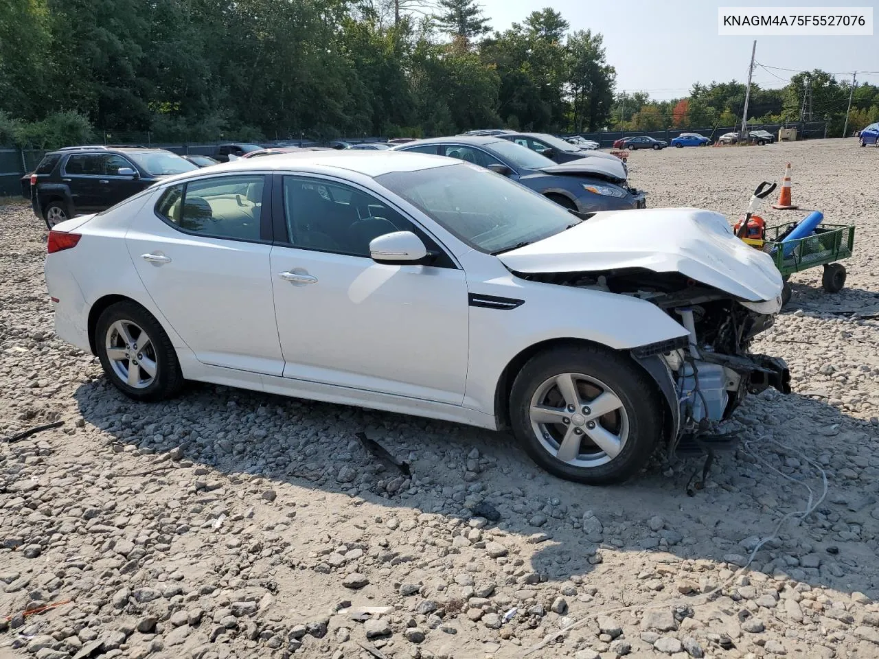 2015 Kia Optima Lx VIN: KNAGM4A75F5527076 Lot: 71236534