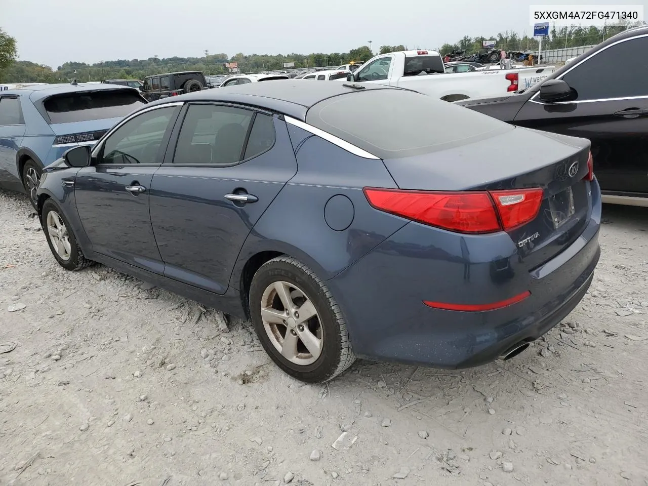 5XXGM4A72FG471340 2015 Kia Optima Lx