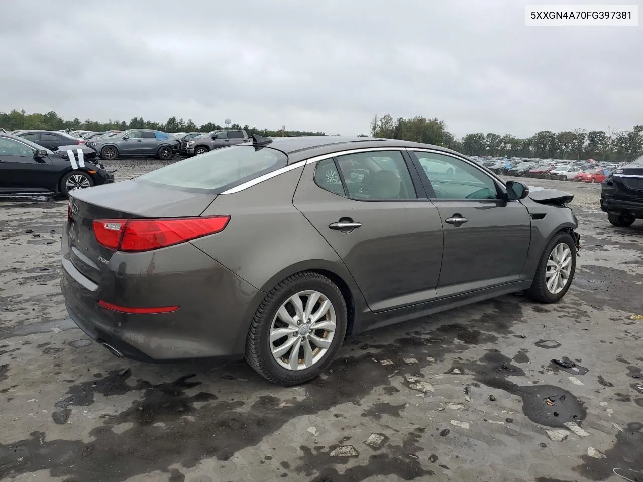 5XXGN4A70FG397381 2015 Kia Optima Ex