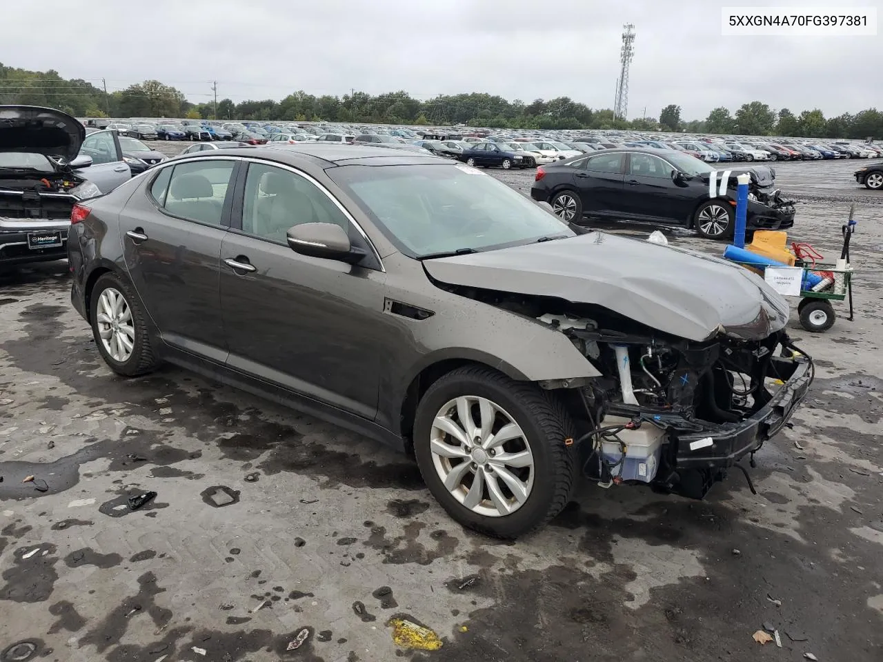 2015 Kia Optima Ex VIN: 5XXGN4A70FG397381 Lot: 71347224