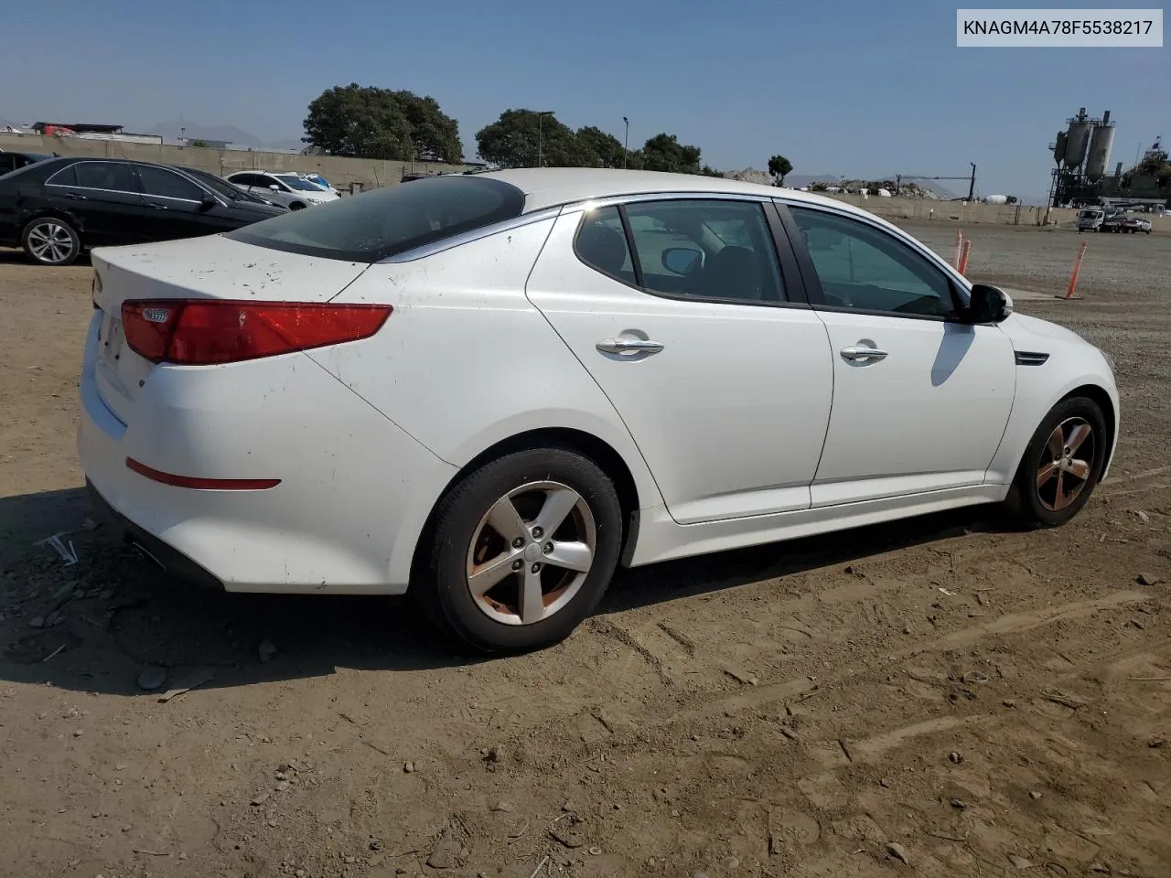 KNAGM4A78F5538217 2015 Kia Optima Lx