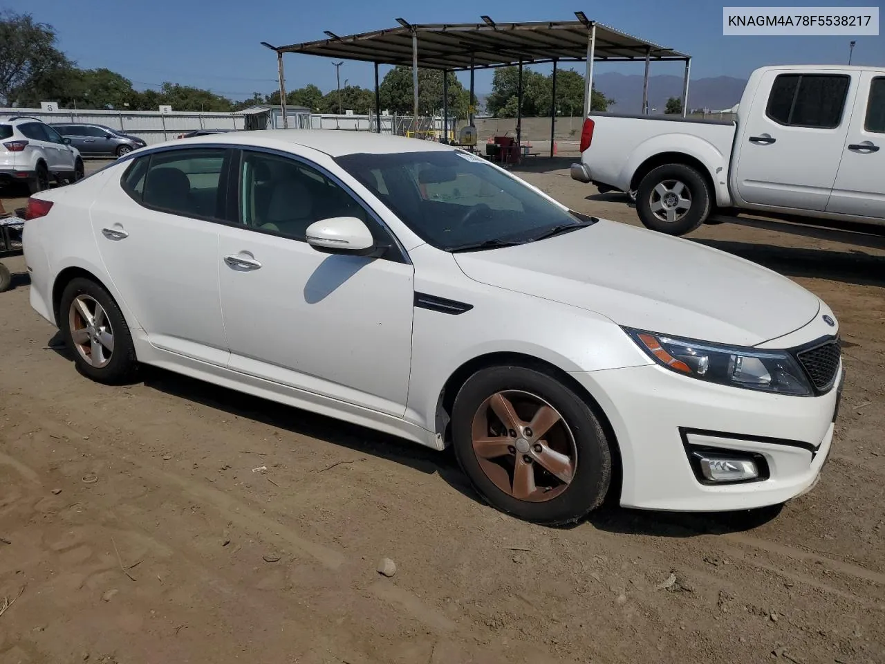 2015 Kia Optima Lx VIN: KNAGM4A78F5538217 Lot: 71354584