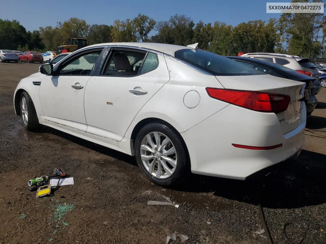 2015 Kia Optima Lx VIN: 5XXGM4A70FG472275 Lot: 71368364