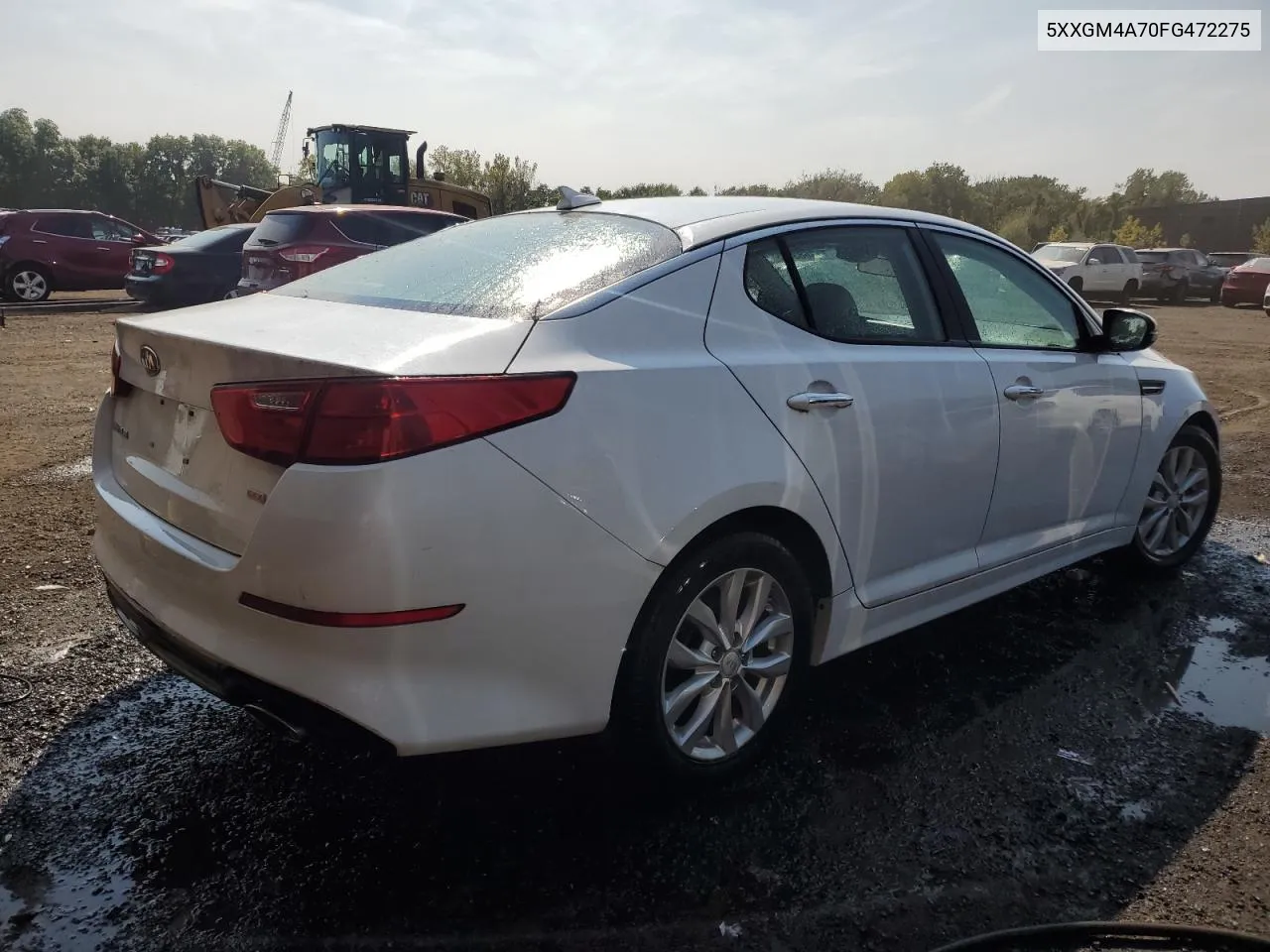 2015 Kia Optima Lx VIN: 5XXGM4A70FG472275 Lot: 71368364