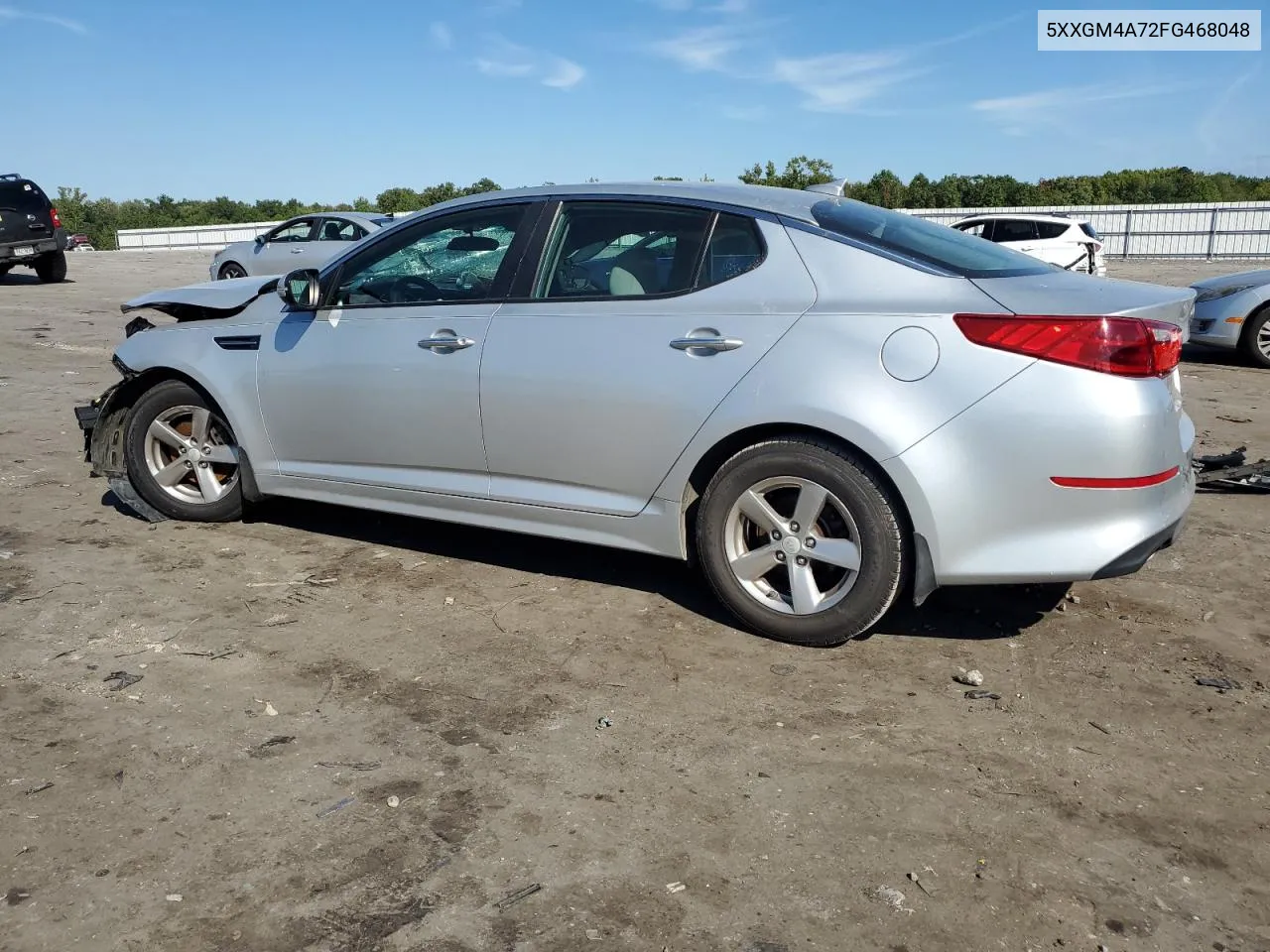 2015 Kia Optima Lx VIN: 5XXGM4A72FG468048 Lot: 71389414