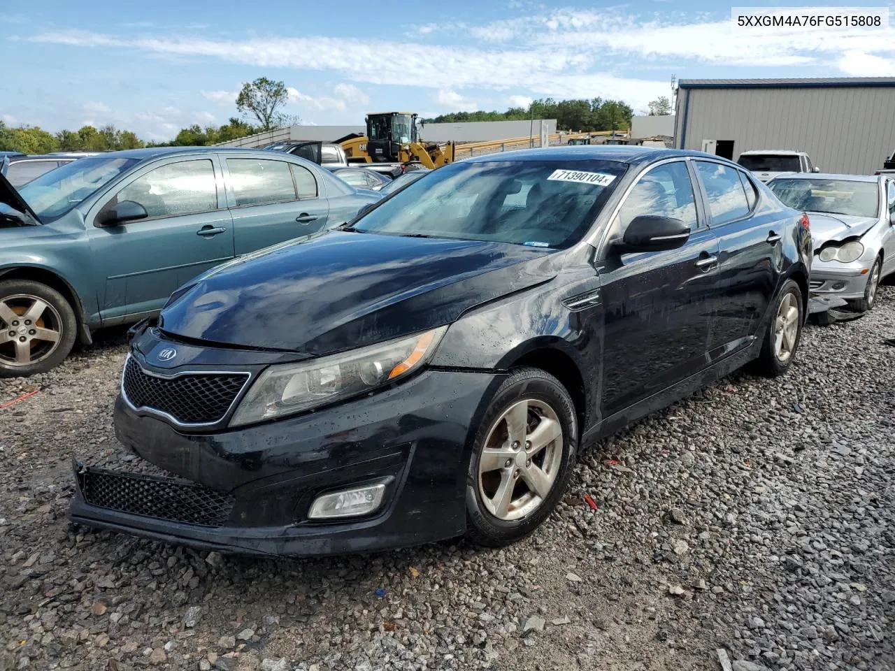 5XXGM4A76FG515808 2015 Kia Optima Lx