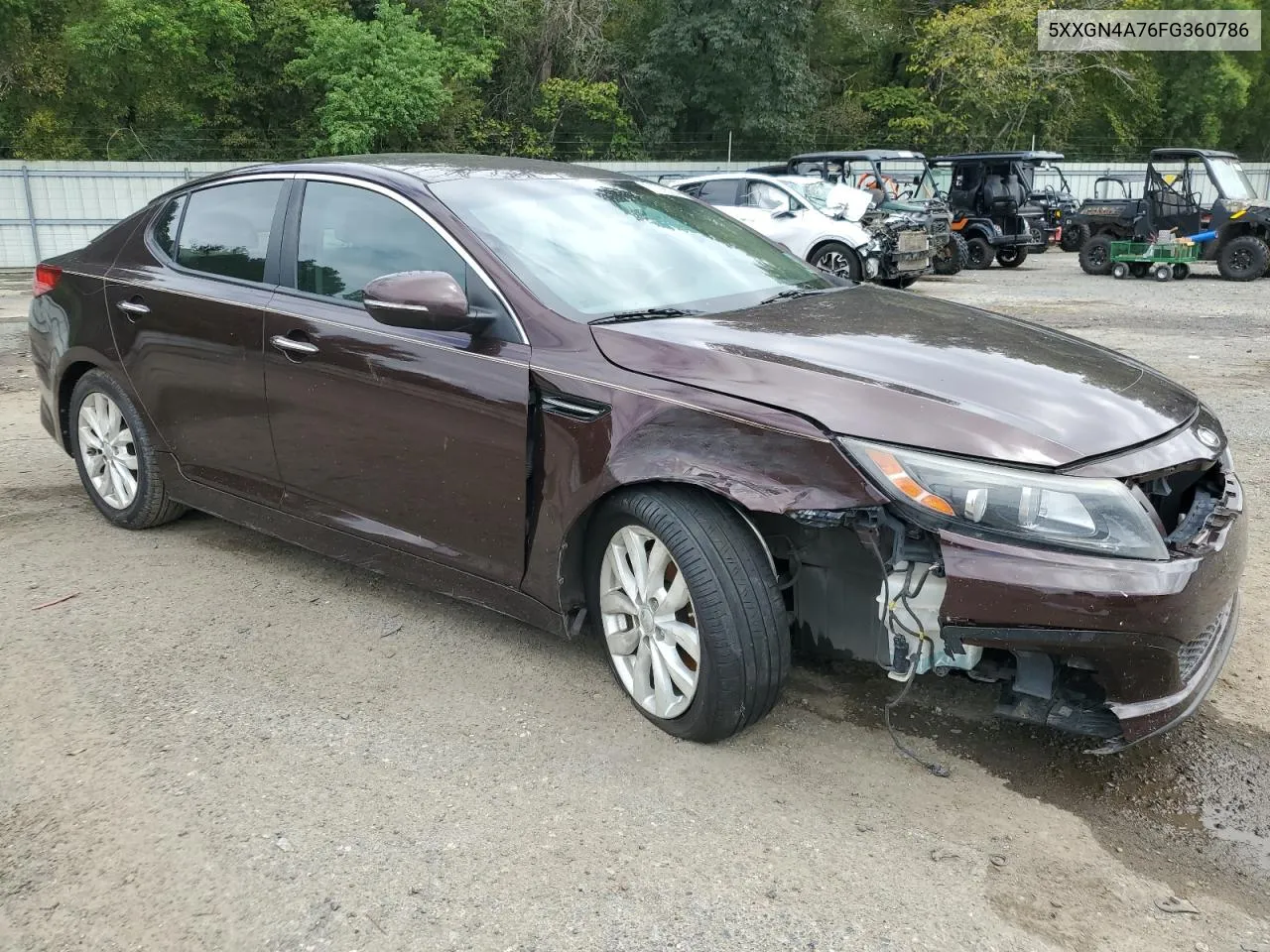 5XXGN4A76FG360786 2015 Kia Optima Ex