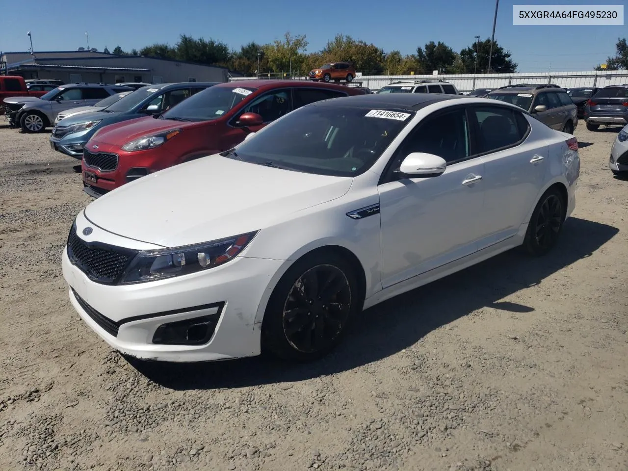 2015 Kia Optima Sx VIN: 5XXGR4A64FG495230 Lot: 71416654