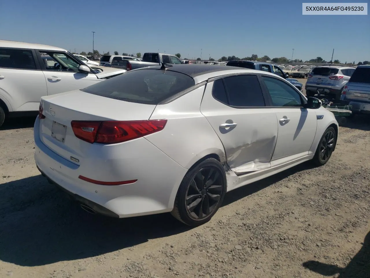 5XXGR4A64FG495230 2015 Kia Optima Sx