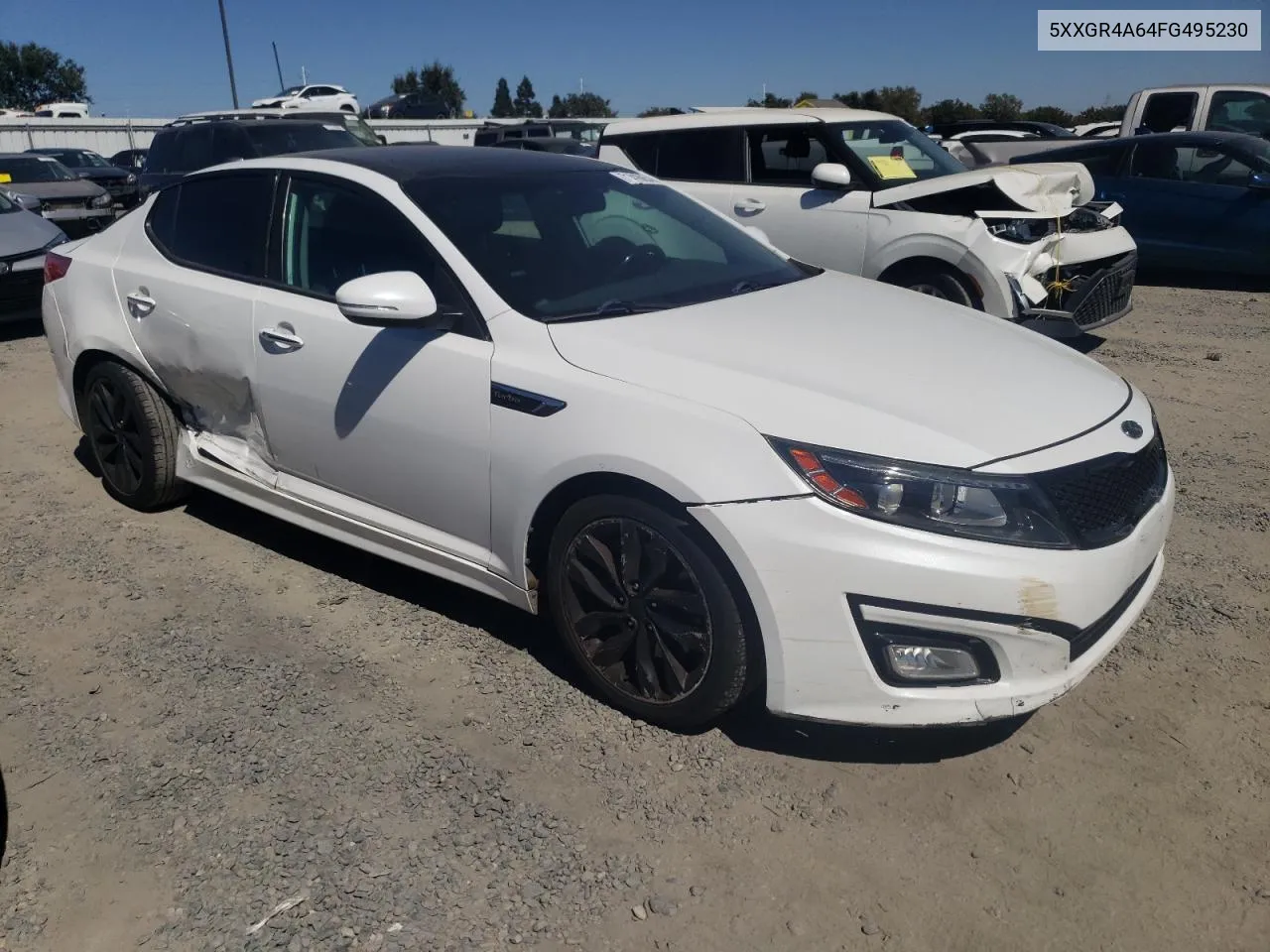 2015 Kia Optima Sx VIN: 5XXGR4A64FG495230 Lot: 71416654