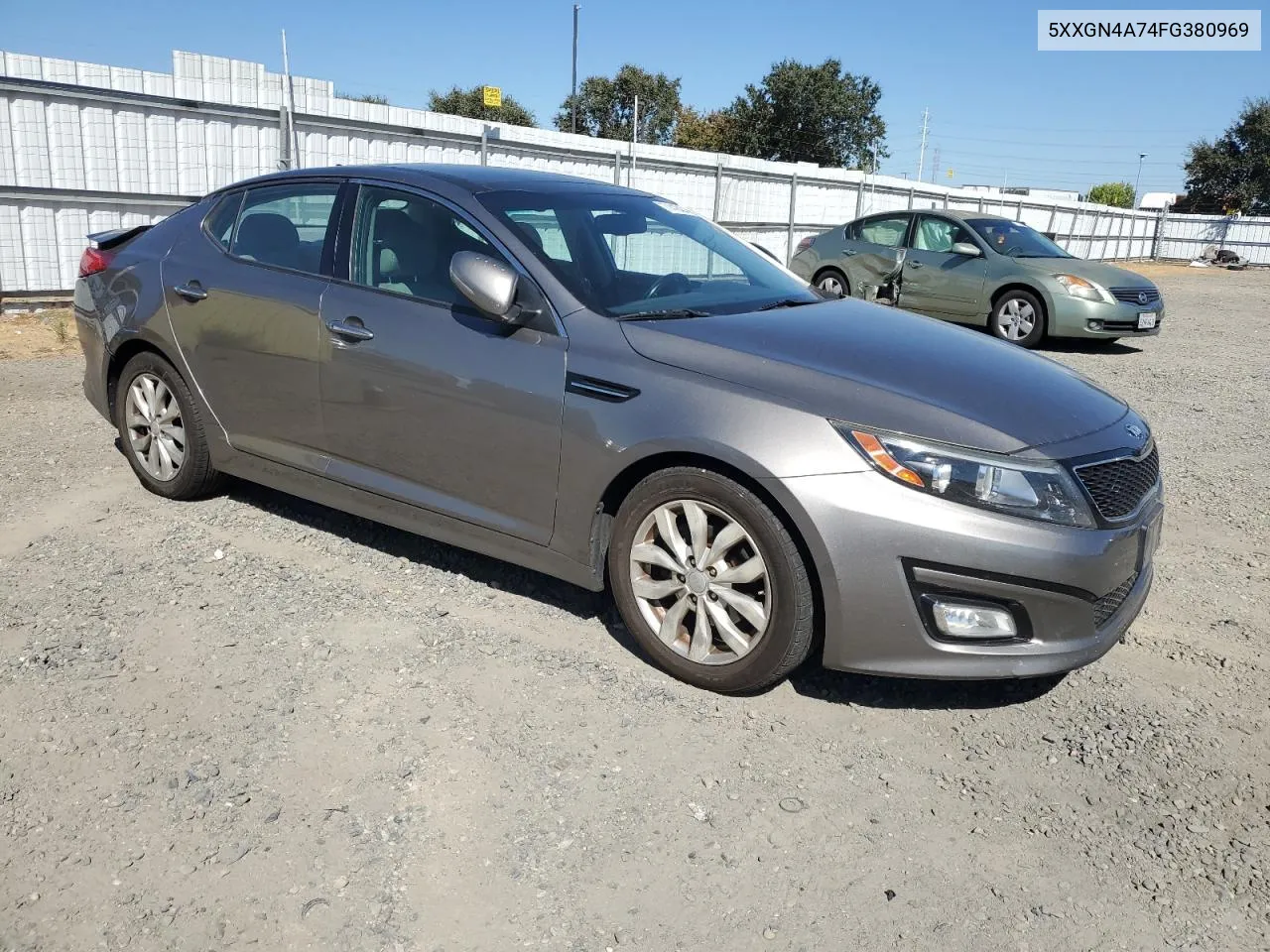 5XXGN4A74FG380969 2015 Kia Optima Ex