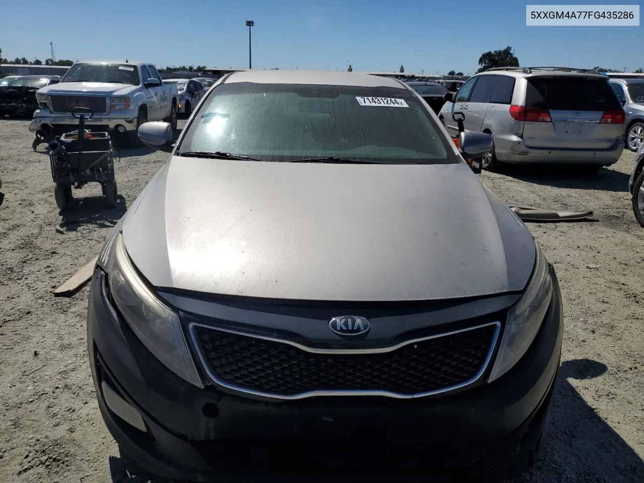 5XXGM4A77FG435286 2015 Kia Optima Lx