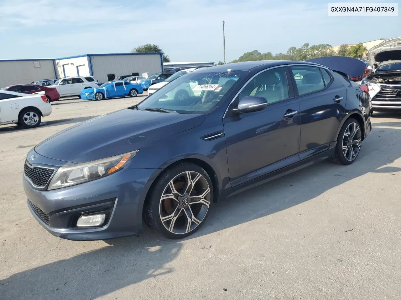 5XXGN4A71FG407349 2015 Kia Optima Ex