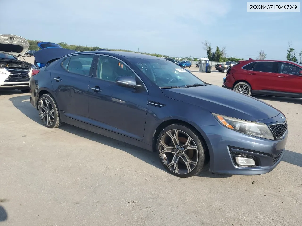 2015 Kia Optima Ex VIN: 5XXGN4A71FG407349 Lot: 71456254