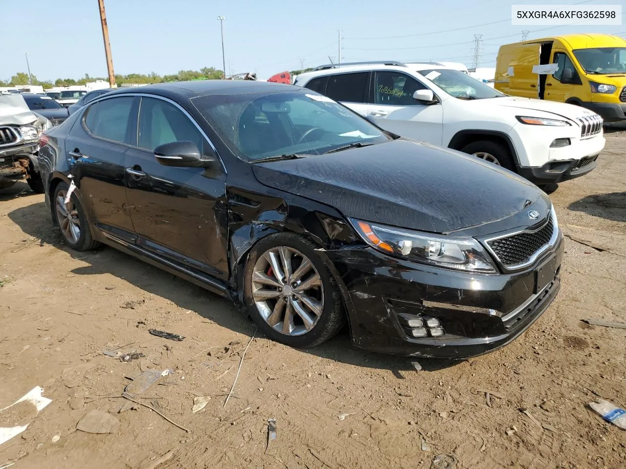 5XXGR4A6XFG362598 2015 Kia Optima Sx