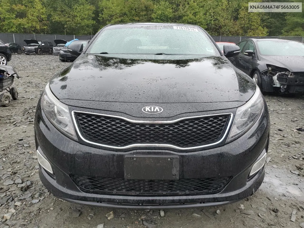 2015 Kia Optima Lx VIN: KNAGM4A74F5663005 Lot: 71612614