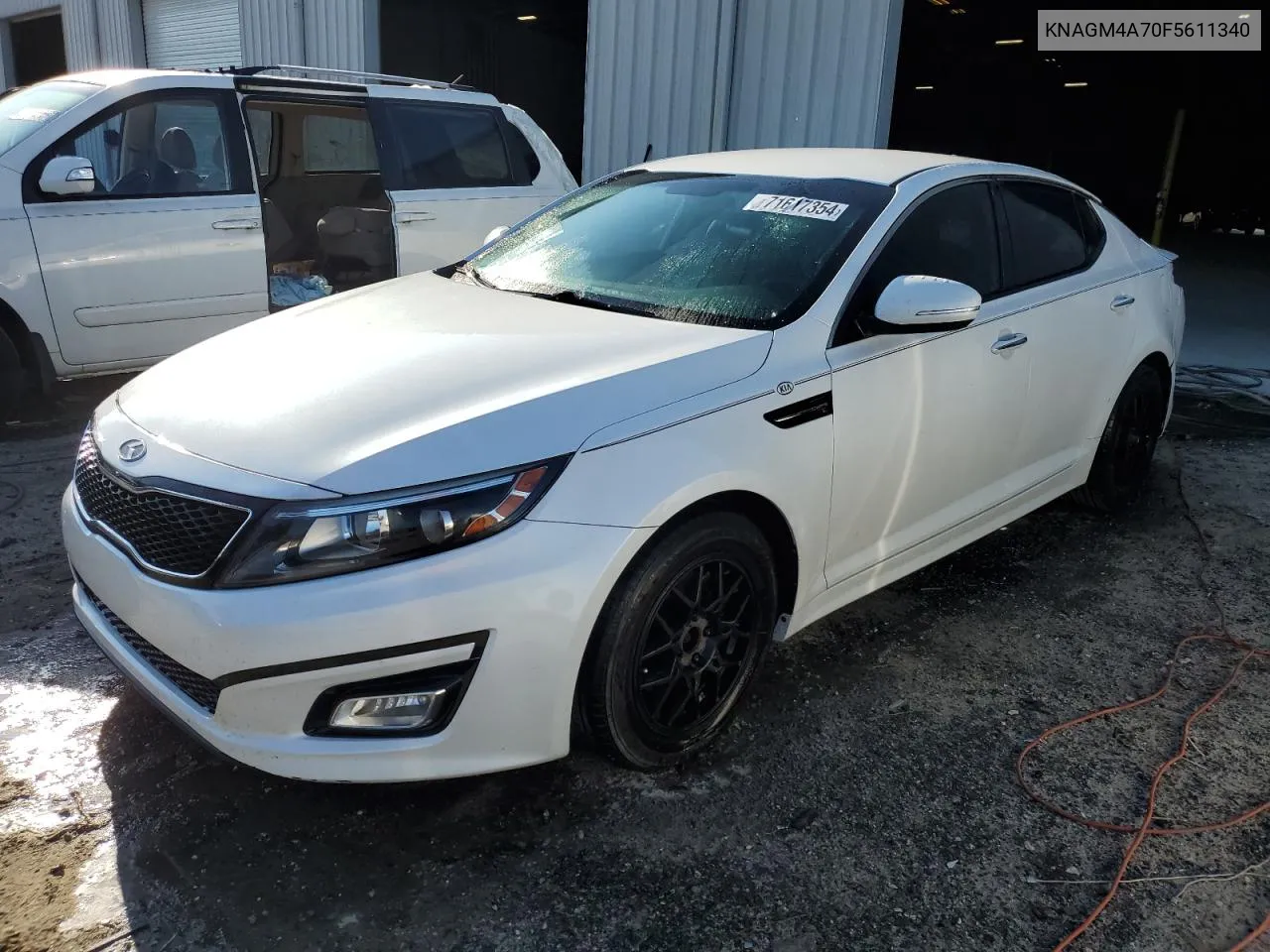 2015 Kia Optima Lx VIN: KNAGM4A70F5611340 Lot: 71617354