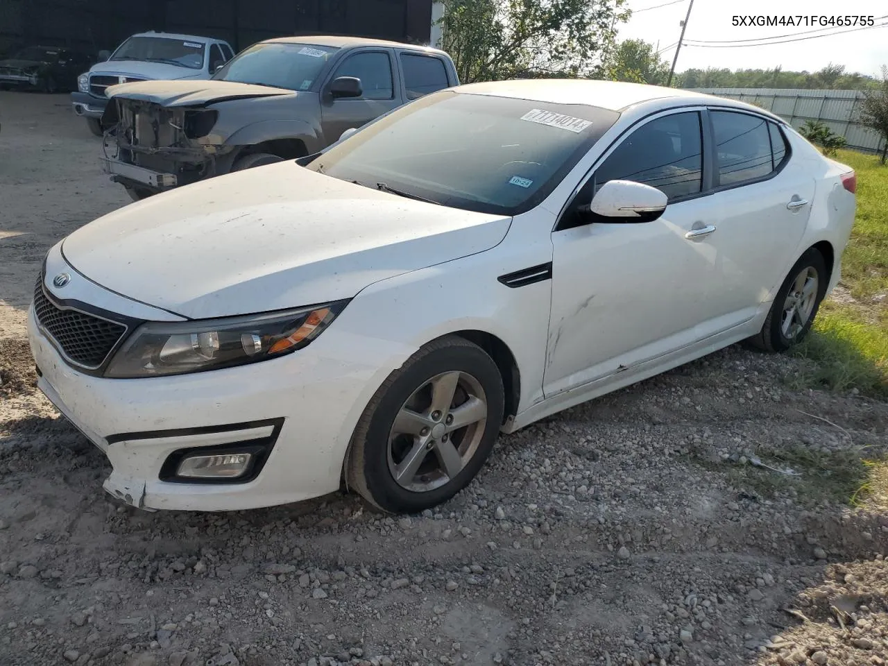 2015 Kia Optima Lx VIN: 5XXGM4A71FG465755 Lot: 71714014