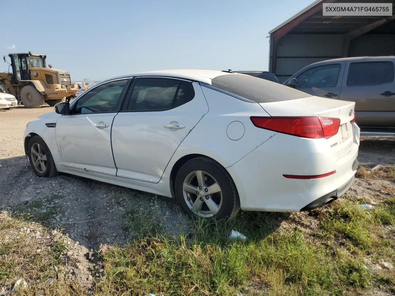 5XXGM4A71FG465755 2015 Kia Optima Lx