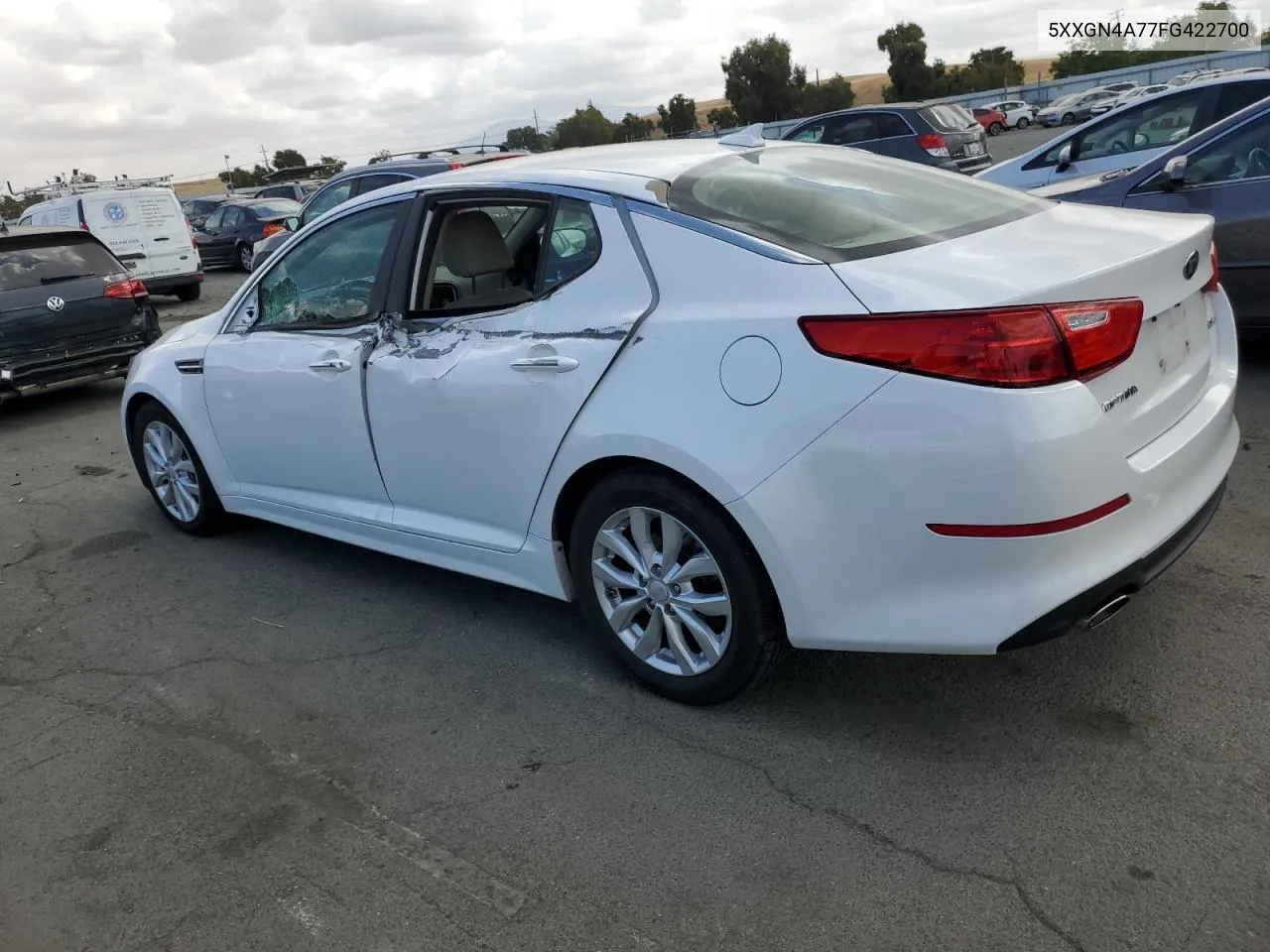 5XXGN4A77FG422700 2015 Kia Optima Ex