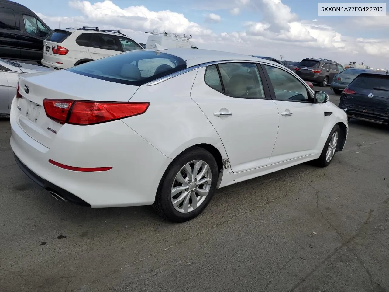 5XXGN4A77FG422700 2015 Kia Optima Ex