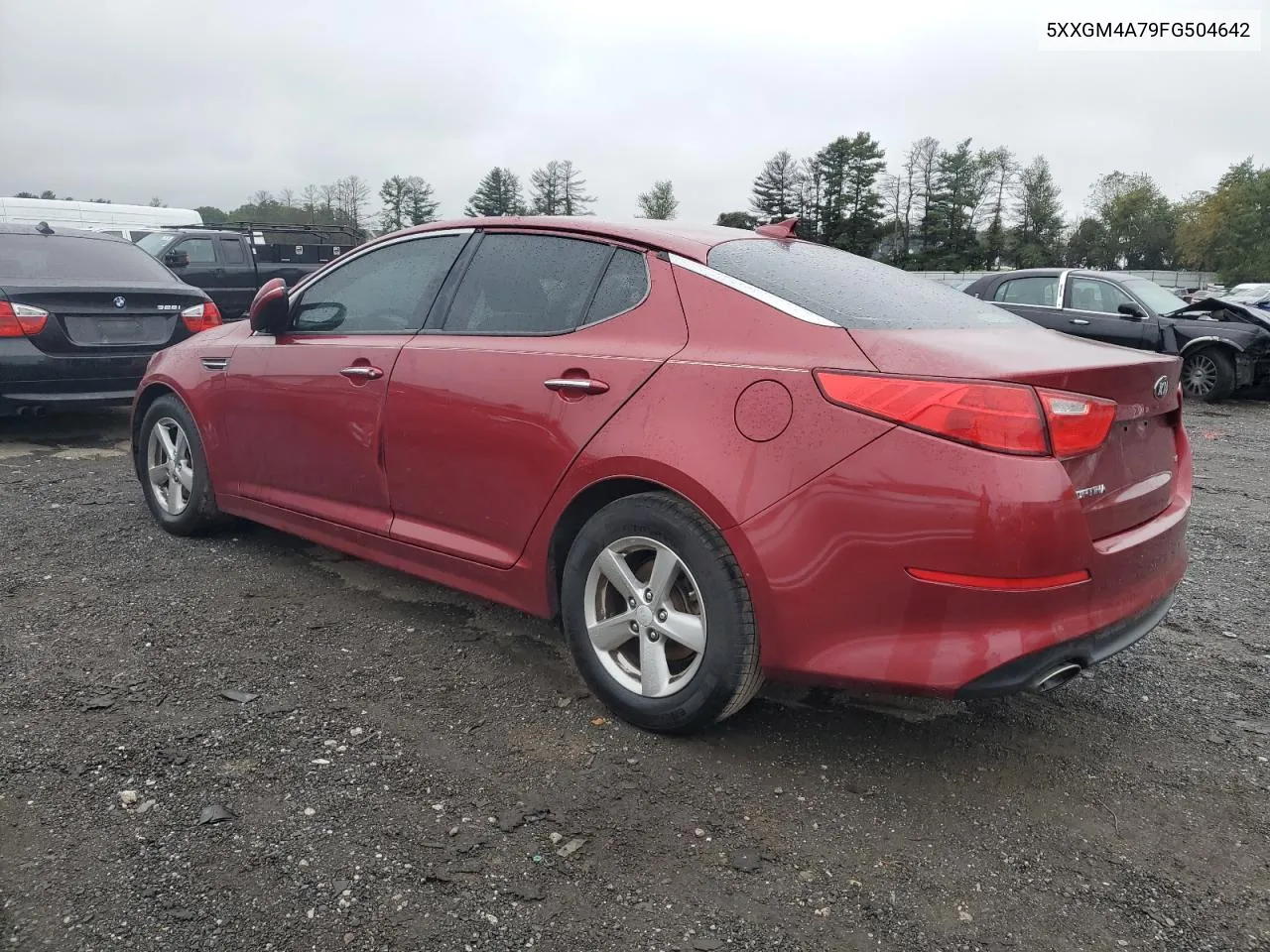 2015 Kia Optima Lx VIN: 5XXGM4A79FG504642 Lot: 71821744