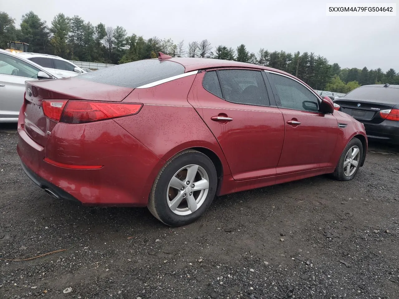 2015 Kia Optima Lx VIN: 5XXGM4A79FG504642 Lot: 71821744