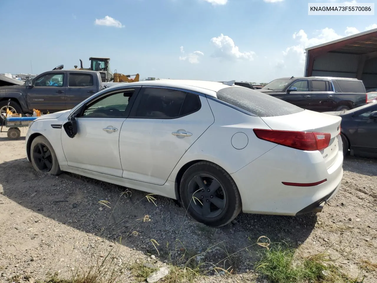 KNAGM4A73F5570086 2015 Kia Optima Lx