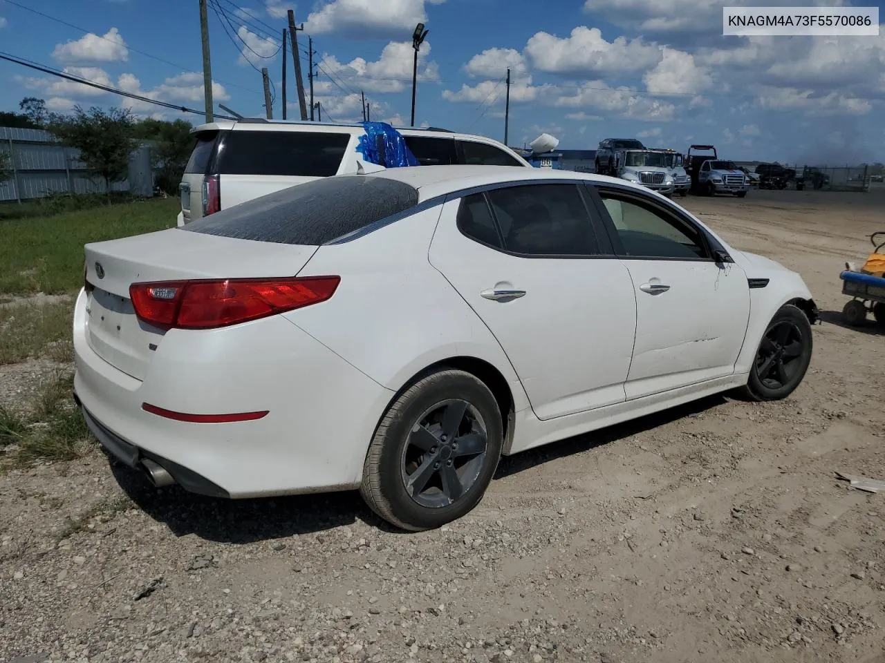 KNAGM4A73F5570086 2015 Kia Optima Lx