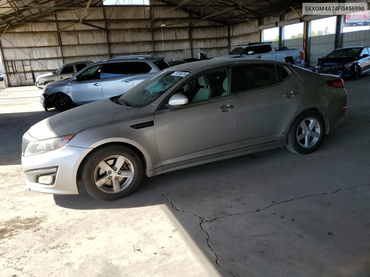 2015 Kia Optima Lx VIN: 5XXGM4A74FG456998 Lot: 71876224