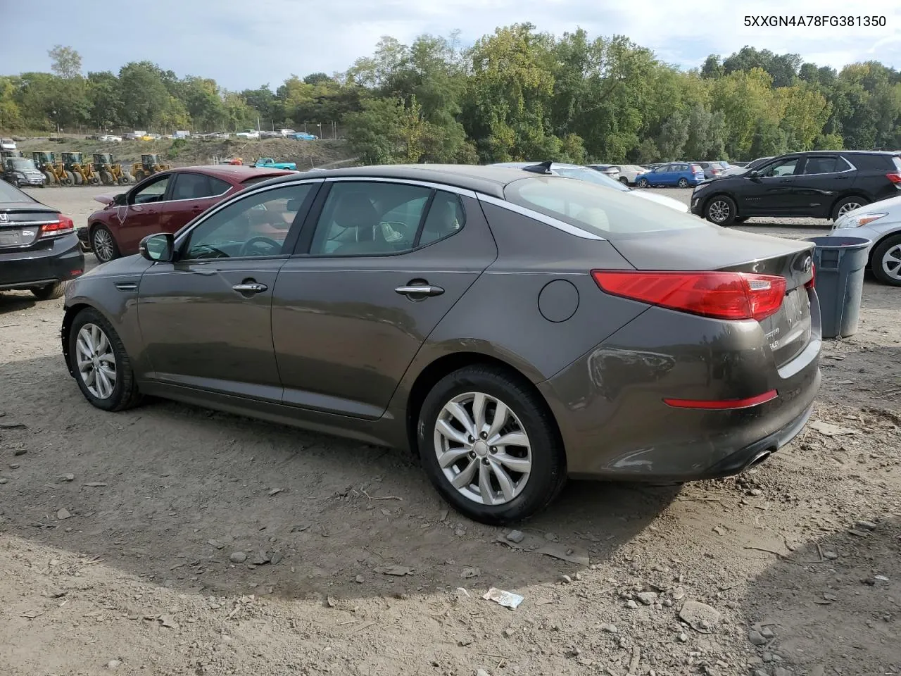 2015 Kia Optima Ex VIN: 5XXGN4A78FG381350 Lot: 71920544