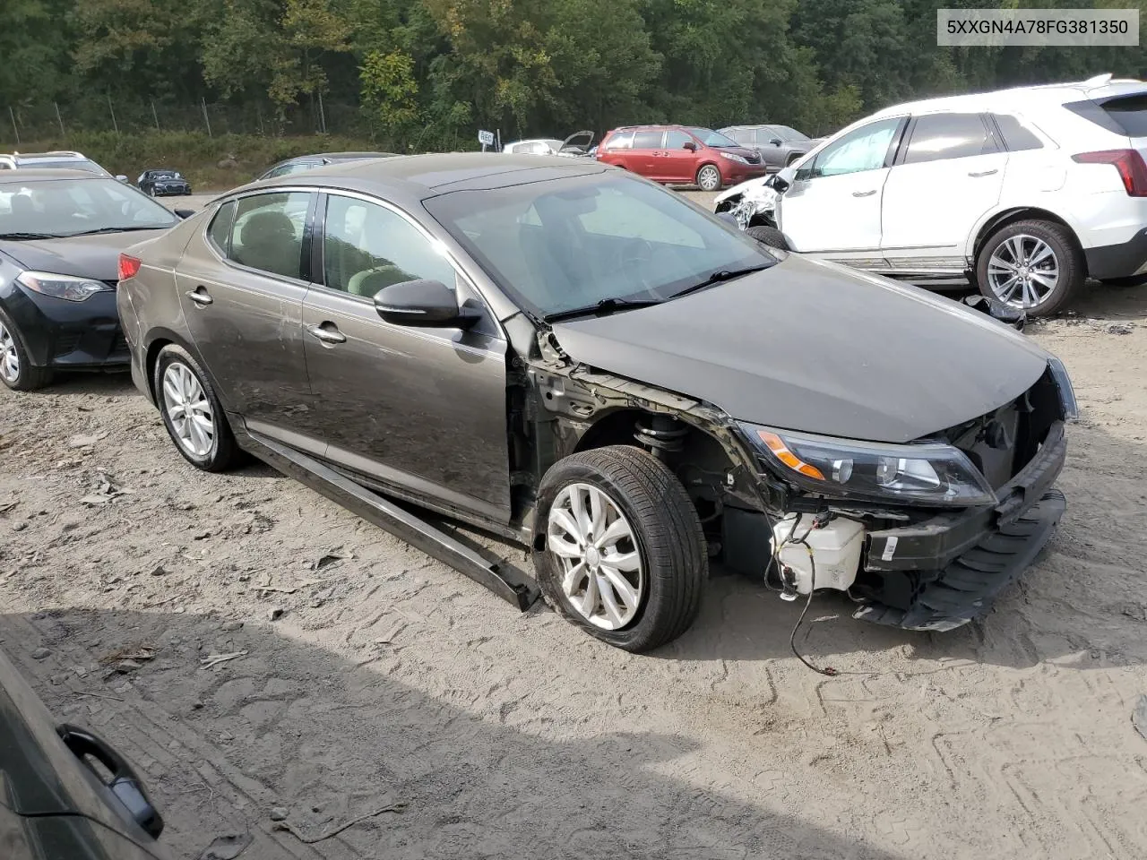 2015 Kia Optima Ex VIN: 5XXGN4A78FG381350 Lot: 71920544