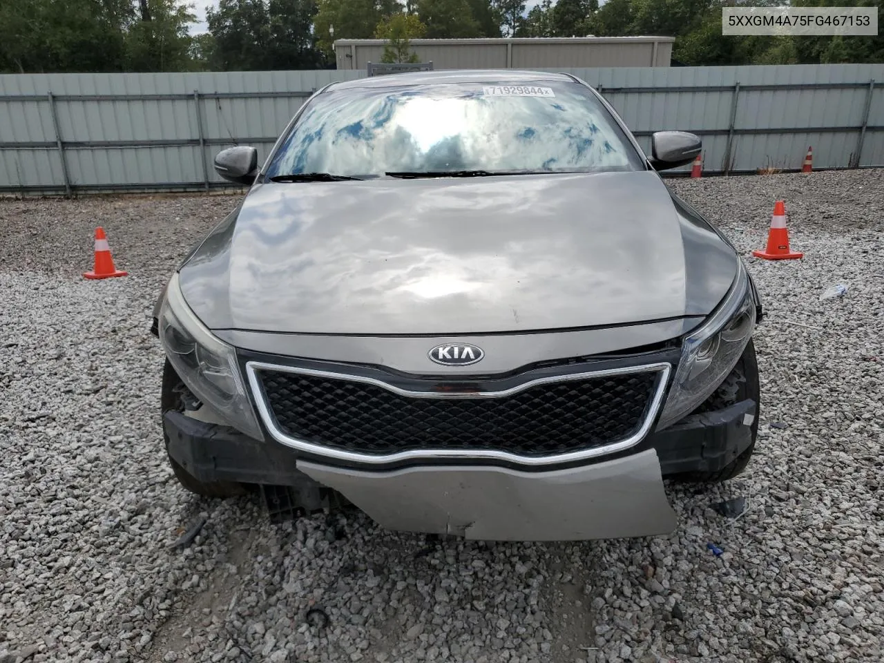 2015 Kia Optima Lx VIN: 5XXGM4A75FG467153 Lot: 71929844