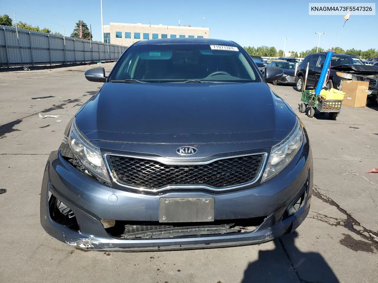 KNAGM4A73F5547326 2015 Kia Optima Lx