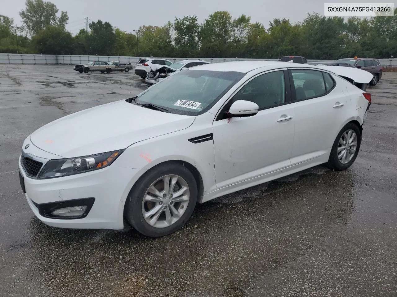 2015 Kia Optima Ex VIN: 5XXGN4A75FG413266 Lot: 71987454