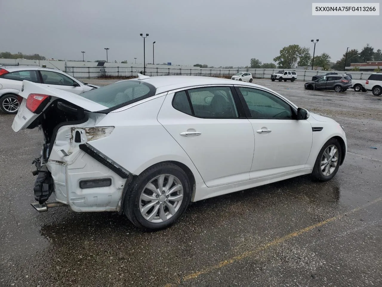 2015 Kia Optima Ex VIN: 5XXGN4A75FG413266 Lot: 71987454