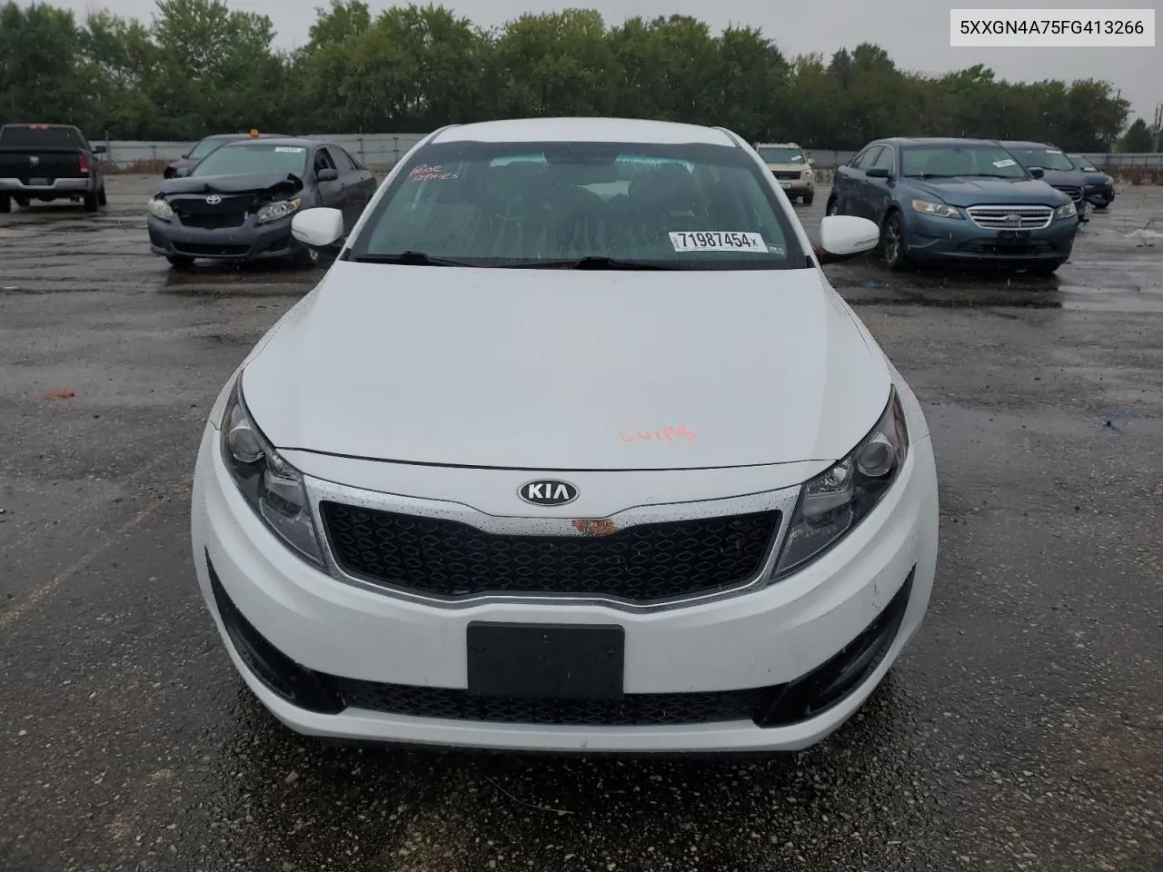 2015 Kia Optima Ex VIN: 5XXGN4A75FG413266 Lot: 71987454