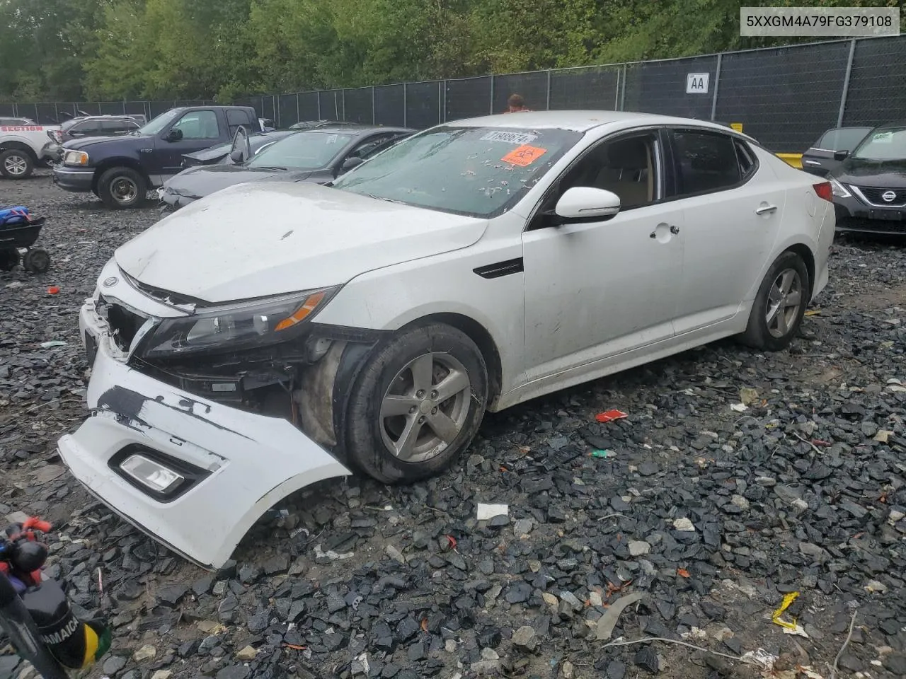 5XXGM4A79FG379108 2015 Kia Optima Lx