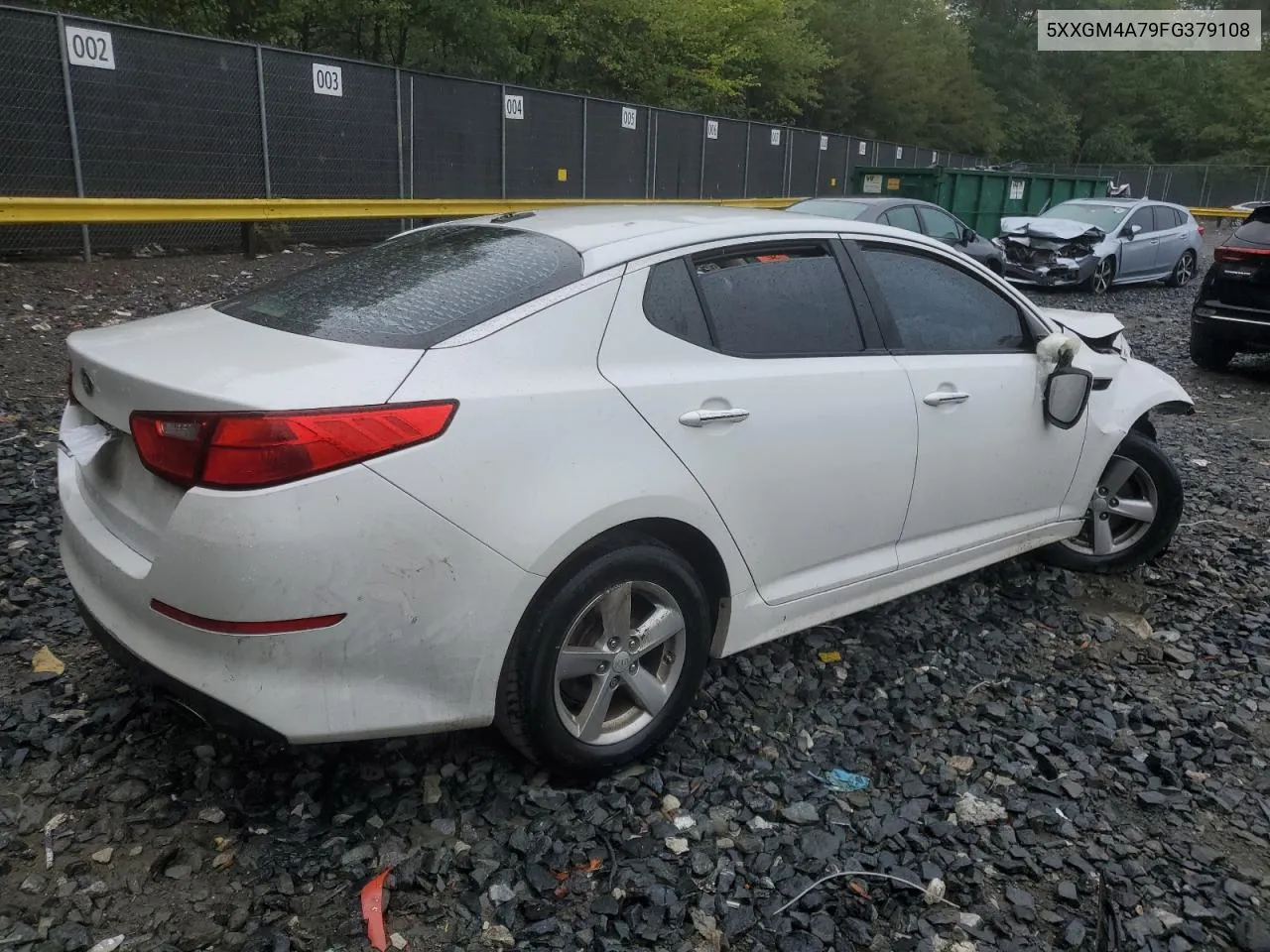 5XXGM4A79FG379108 2015 Kia Optima Lx